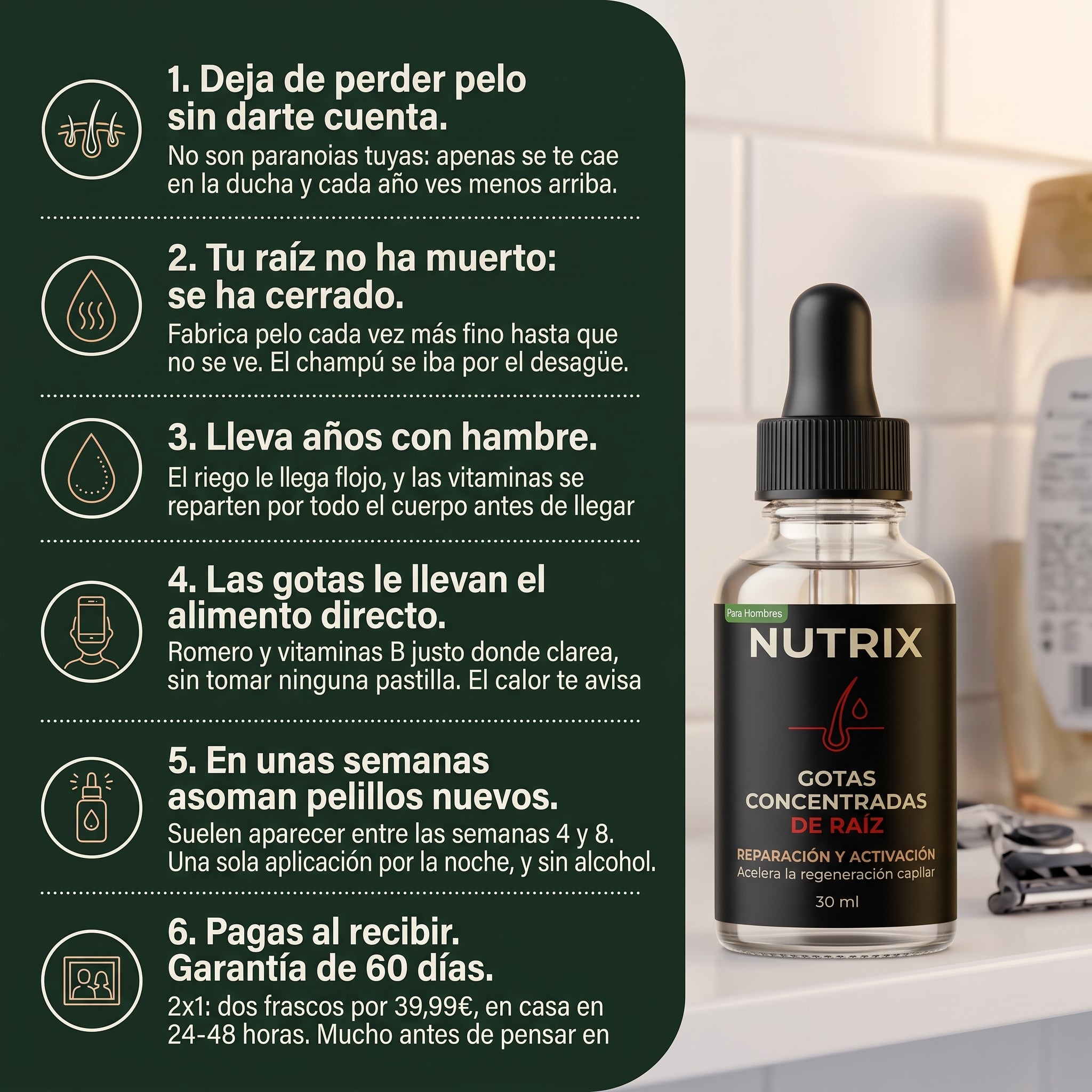 Nutrix - Gotas para la raíz