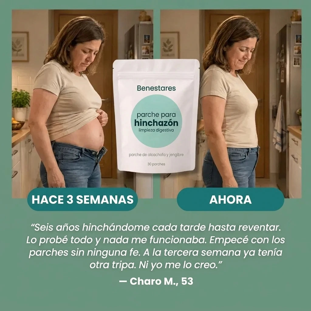 Parche Transdérmico para Limpiar tu Cuerpo, Eliminar la Hinchazón y la Pesadez